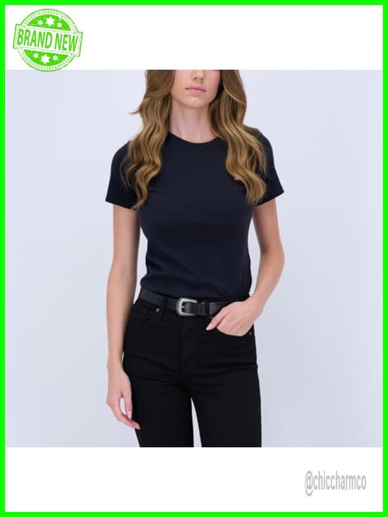 Slim Western Leather Jean Belt with Metal Tip main image 5